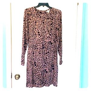 Nwt h&m leopard dress